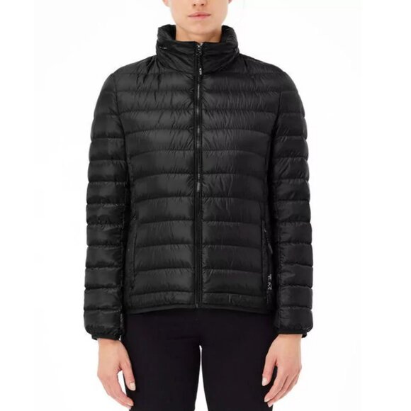 Tumi Pax Down Feather Charlotte Jacket Lightweight Puffer Winter Coat Pillow - M - Picture 2 of 13